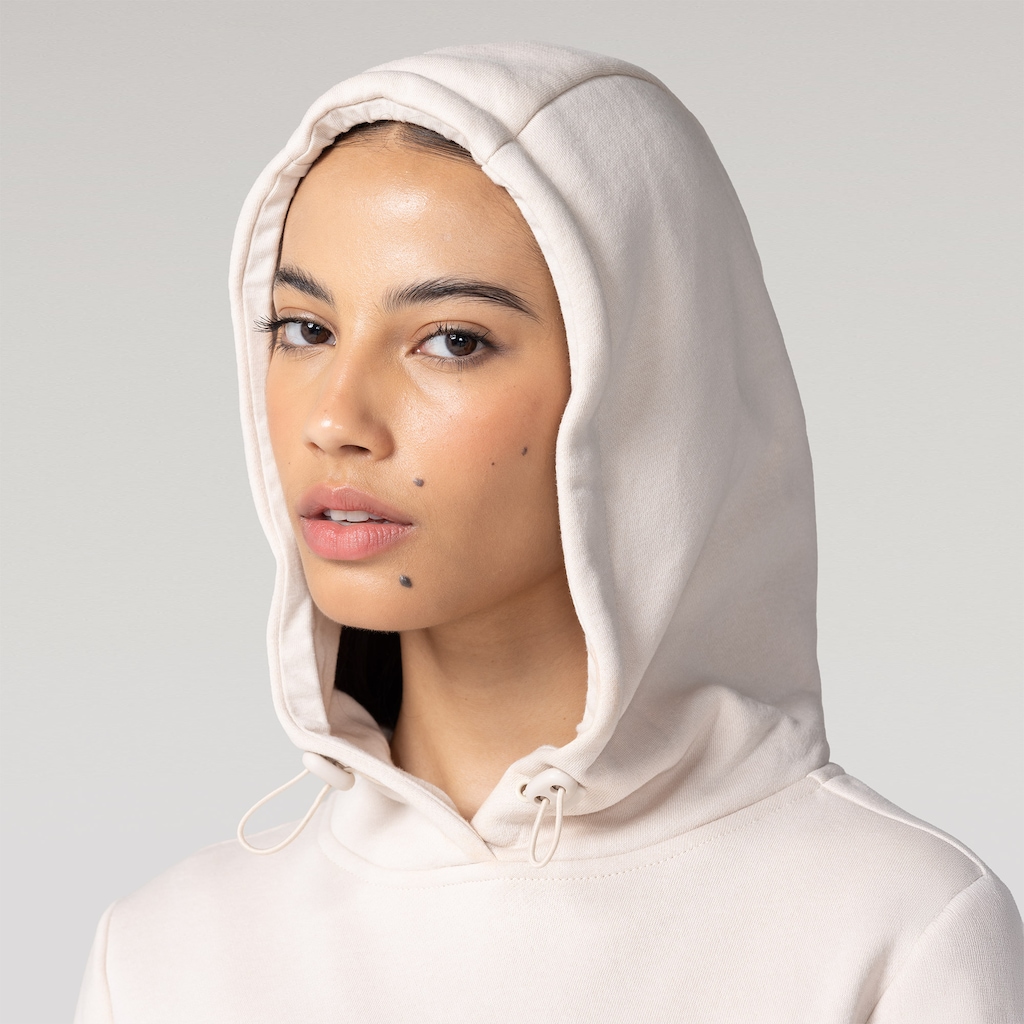 Imagem 4 do produto Blusa de Moletom Feminina Oxer com Capuz Canguru