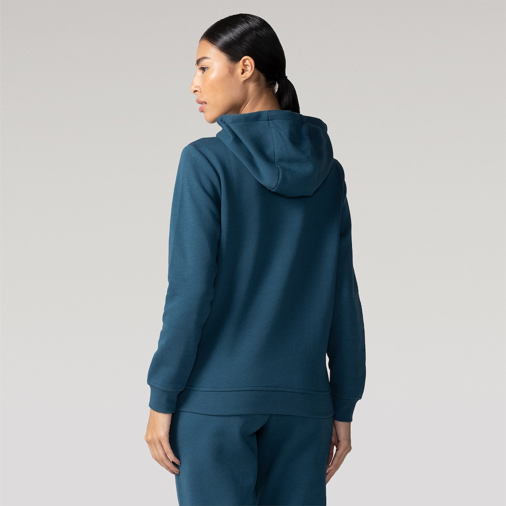 Imagem 2 do produto Blusa de Moletom Feminina Oxer com Capuz Canguru