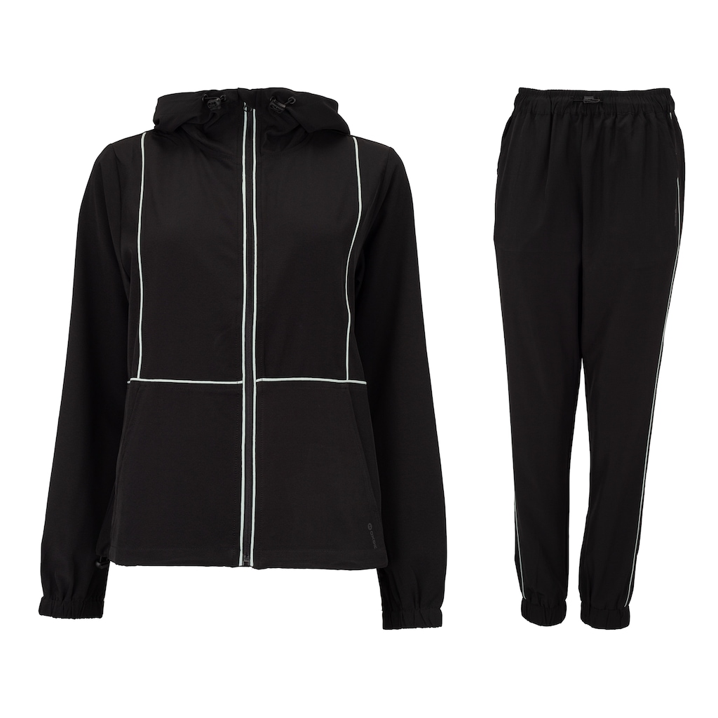 Conjunto de Agasalho Feminino Oxer Plano com Vivo