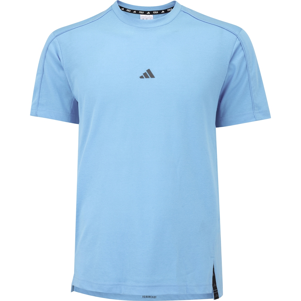 Camiseta Masculina adidas Manga Curta Yoga Premium