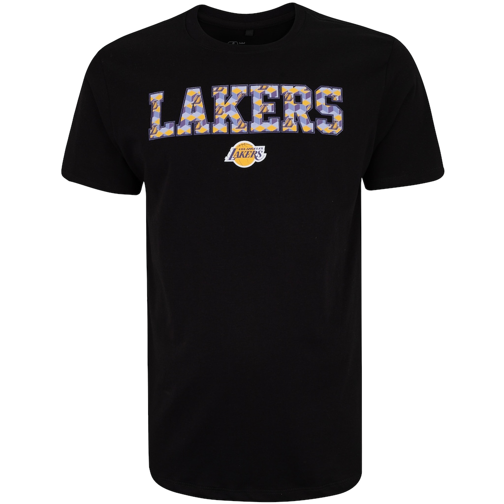 Camiseta do Los Angeles Lakers NBA Masculina Cubic N0147