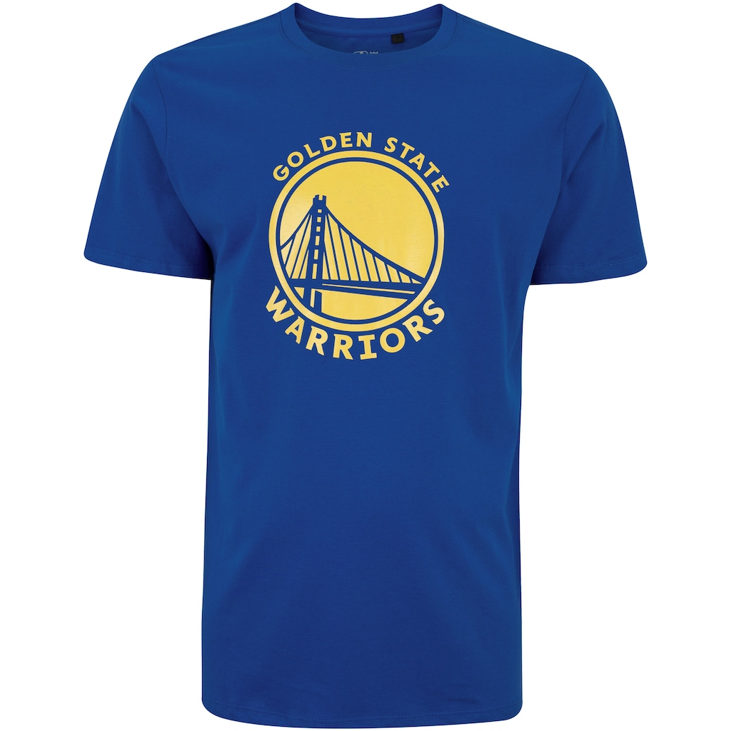 Camiseta do Golden State Warriors NBA Masculina Wet Logo N0154