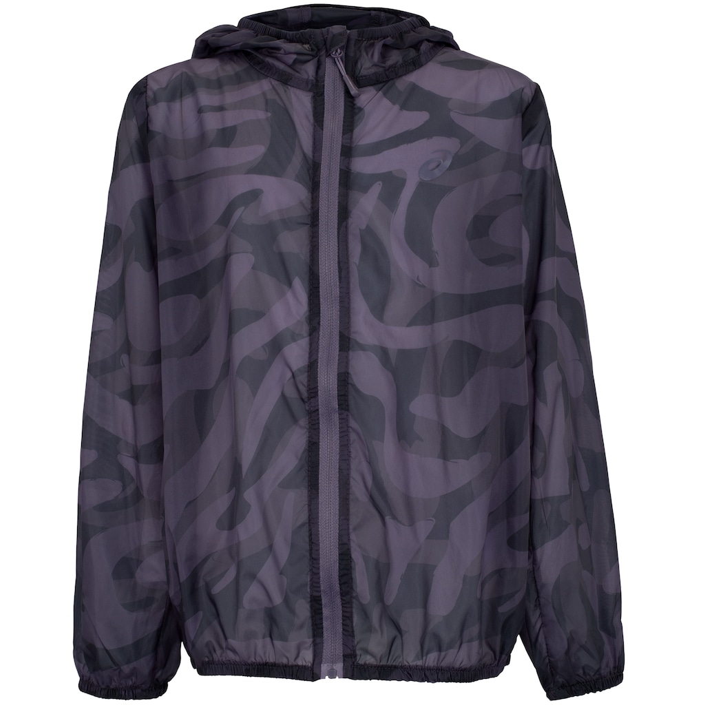 Jaqueta Corta-Vento Infantil ASICS com Capuz Kumadori