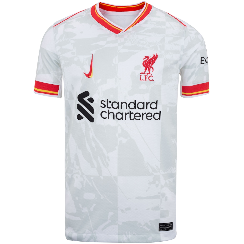Camisa Liverpool I 2024/25 Torcedor Pro Nike - Infantil