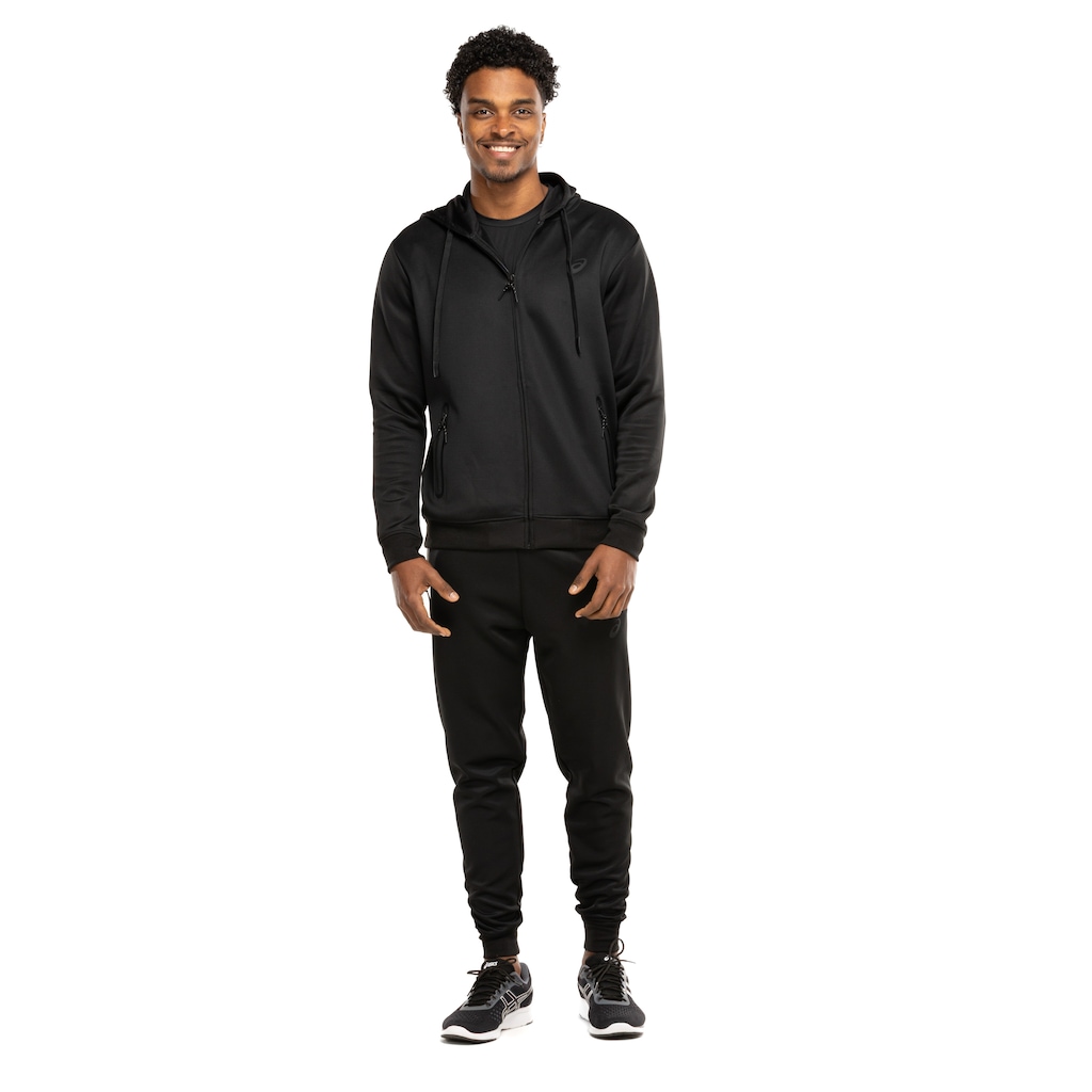 Conjunto de Agasalho Masculino ASICS Interlock Bolso Fusionado