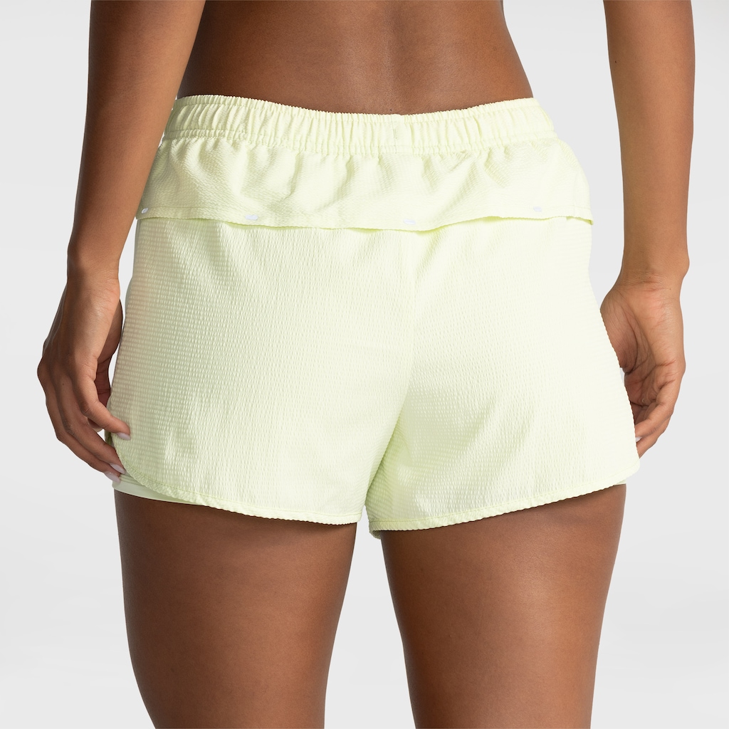 Imagem 2 do produto Short Feminino ASICS Pinstripe 2 em 1 Bolso Interno