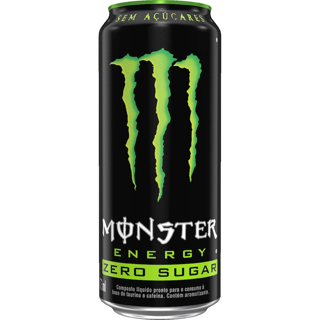 Energético Monster Energy Zero Açúcar - 473ml