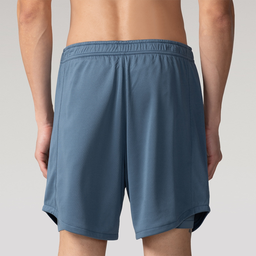 Imagem 3 do produto Bermuda Masculina ASICS Malha 2 em 1 Elástico Logo