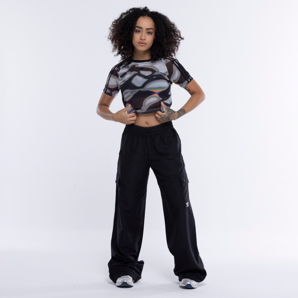Blusa Cropped adidas Mesh BBT Pride