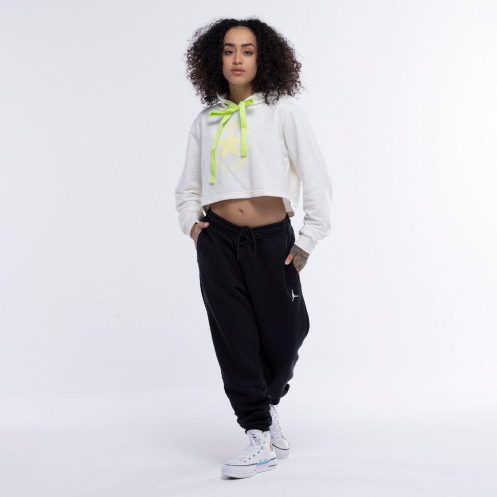 Blusão Converse com Capuz Hike Seek Fleece