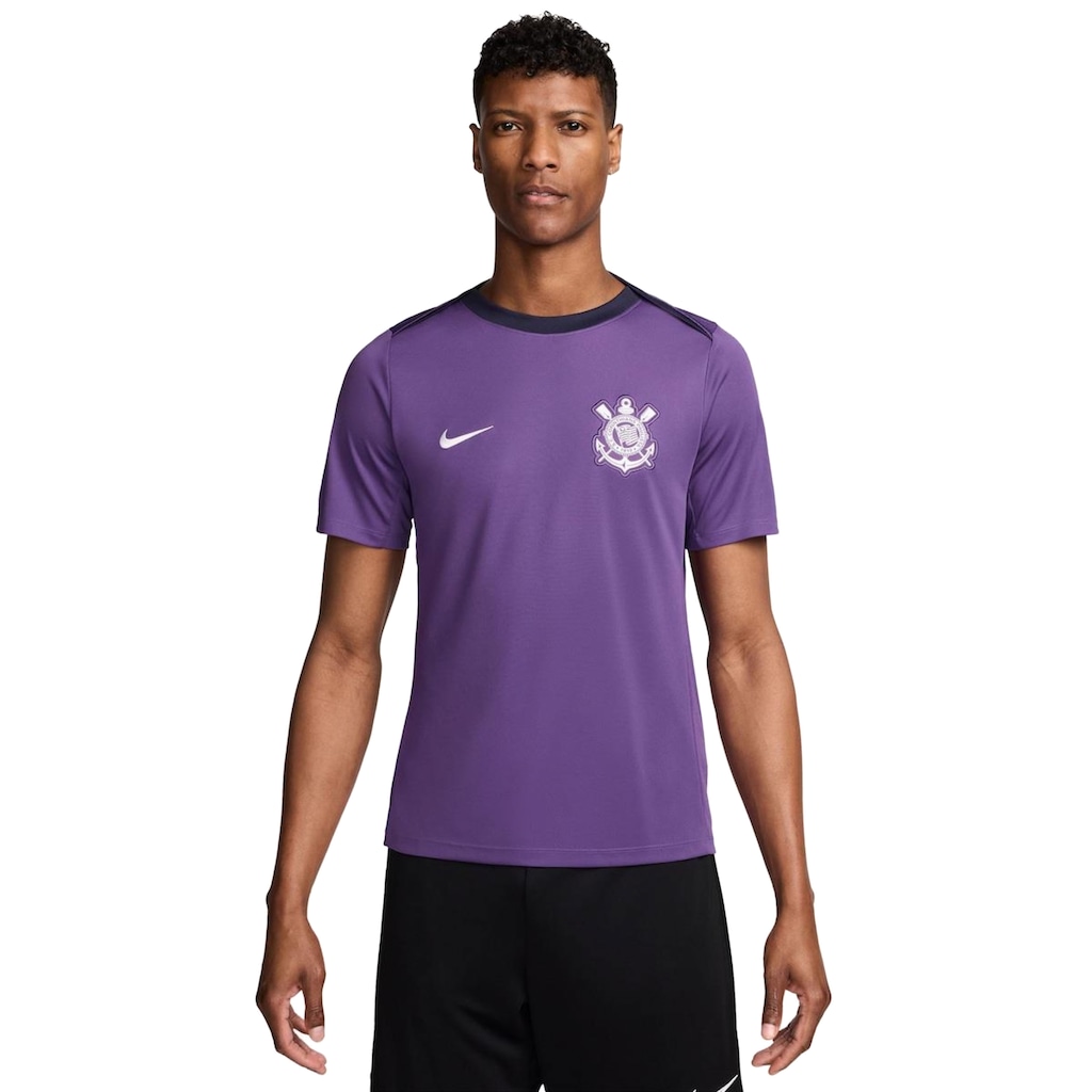 Camisa de Treino do Corinthians 25 Nike Masculina - Foto 1