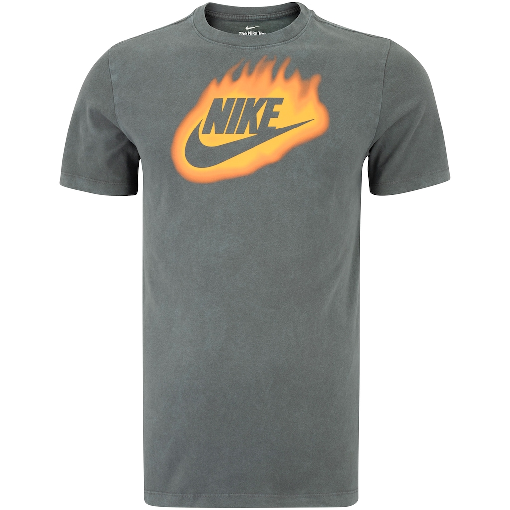 Camiseta Masculina Nike Manga Curta Tee Run DNA - Foto 1