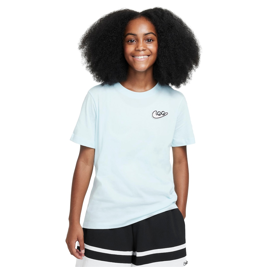 Camiseta Infantil Nike Manga Curta Sportswear Swooshy