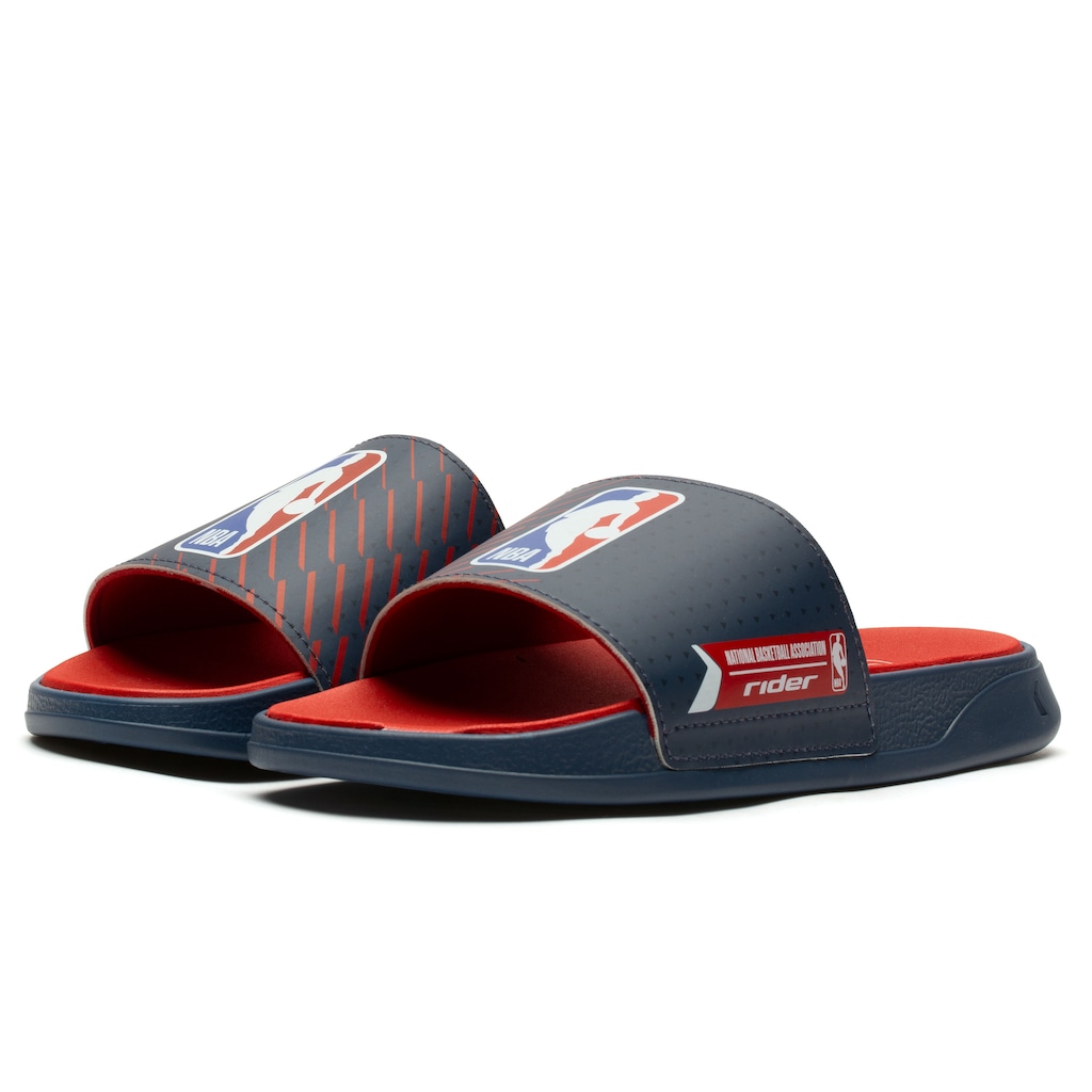 Imagem 4 do produto Chinelo Rider Chicago Bulls NBA Jam II Slide Adulto + Meia Cano Alto