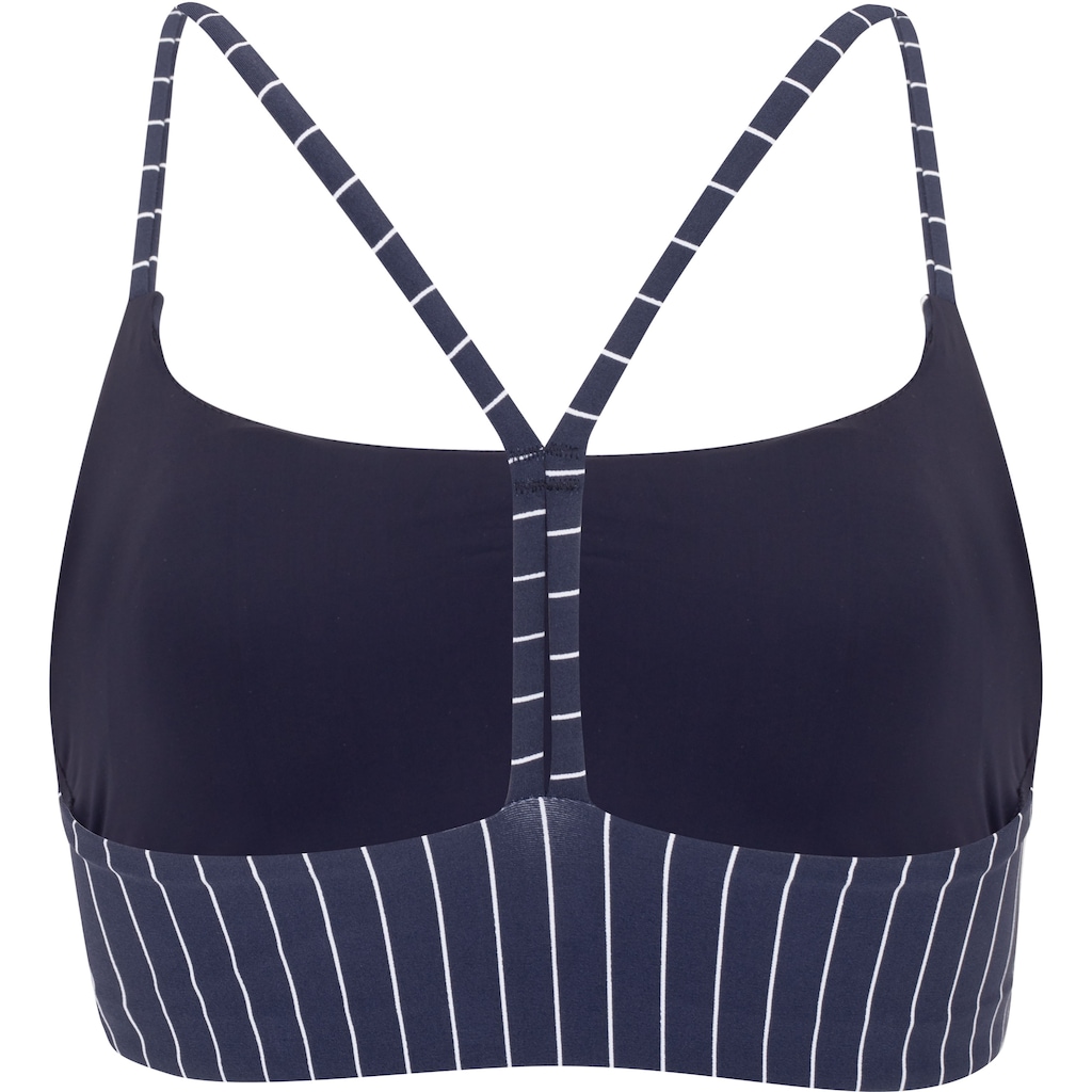 Imagem 2 do produto Top Fitness com Bojo Removível Fila Média Sustentação Future Sports Pinstripes Flow Adulto