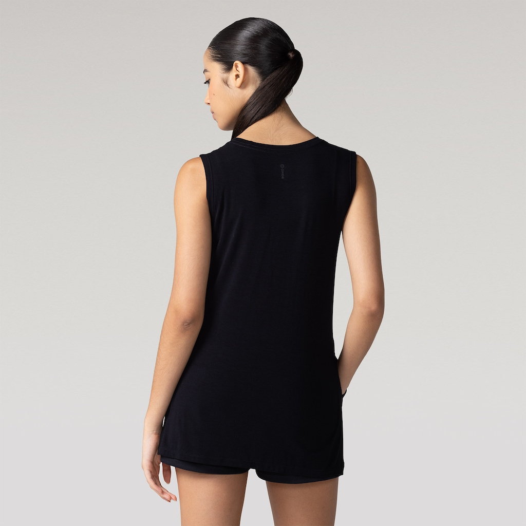 Imagem 2 do produto Camiseta Regata Feminina Oxer Alongada
