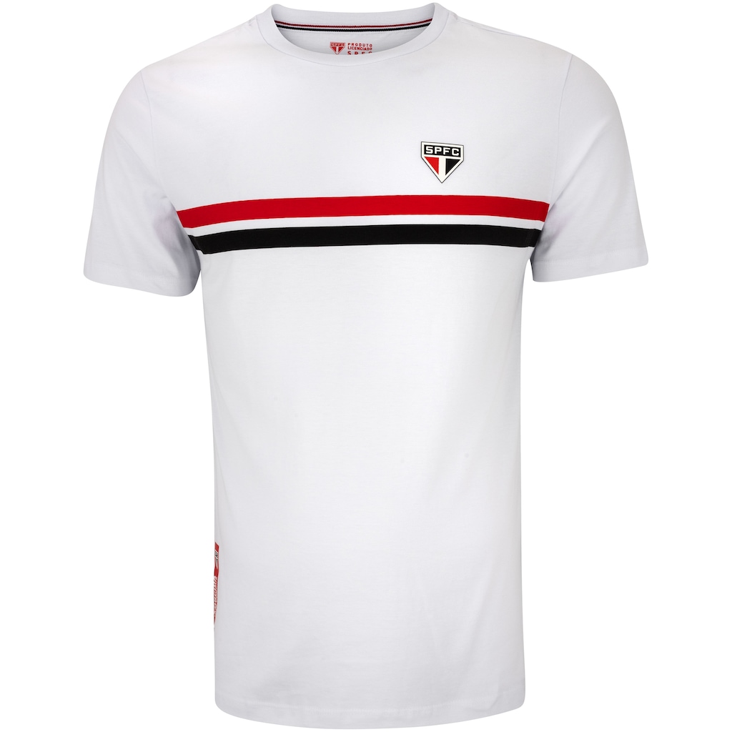 Camiseta do São Paulo Masculina Manga Curta