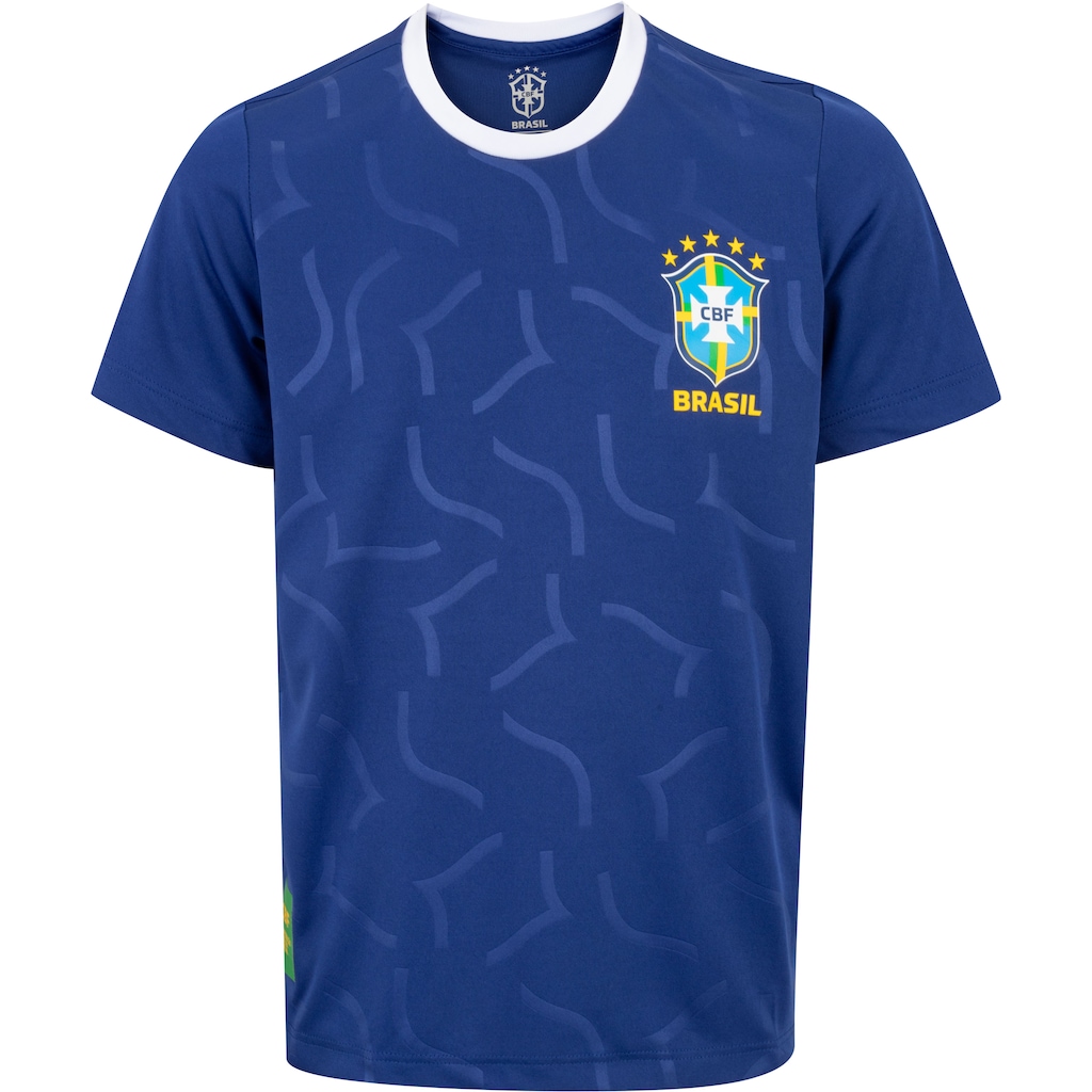 Camiseta do Brasil CBF Infantil Dry