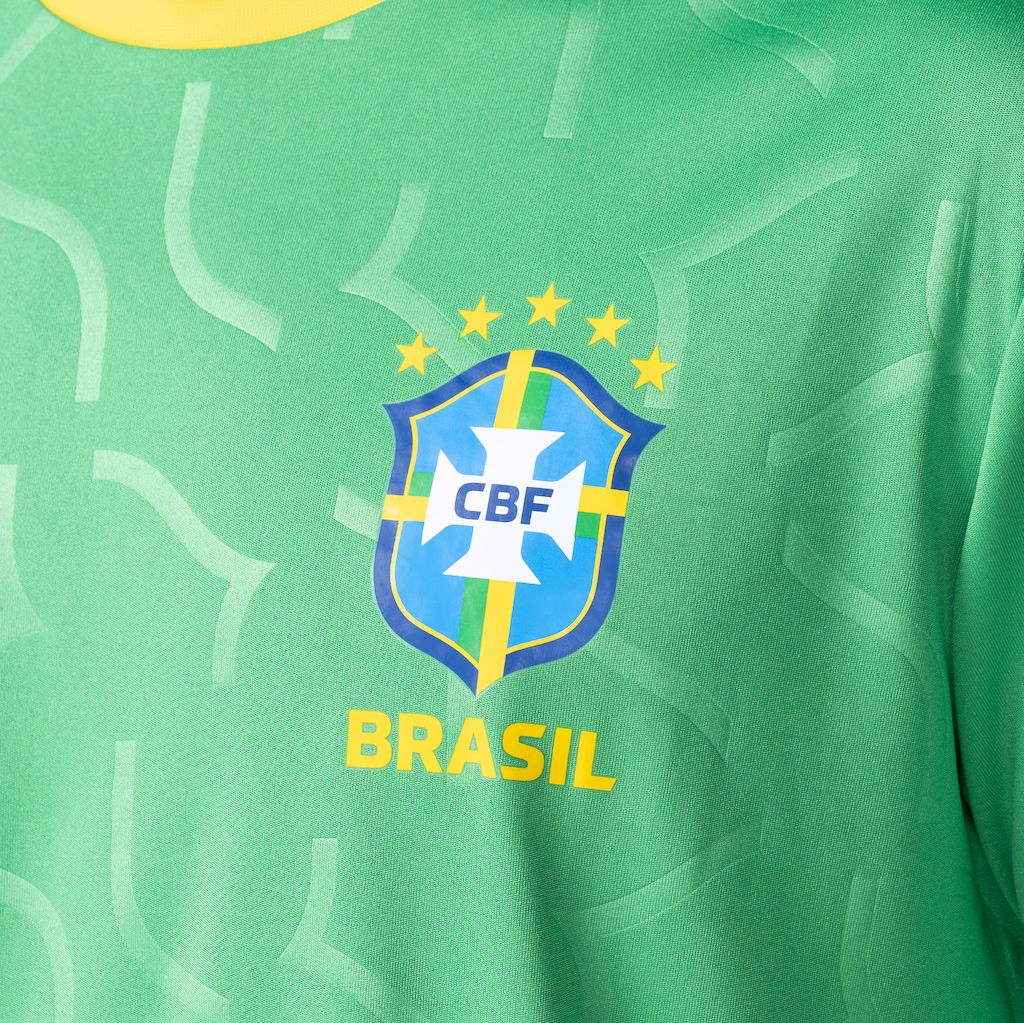 Imagem 4 do produto Camiseta da Seleção do Brasil CBF Masculina
