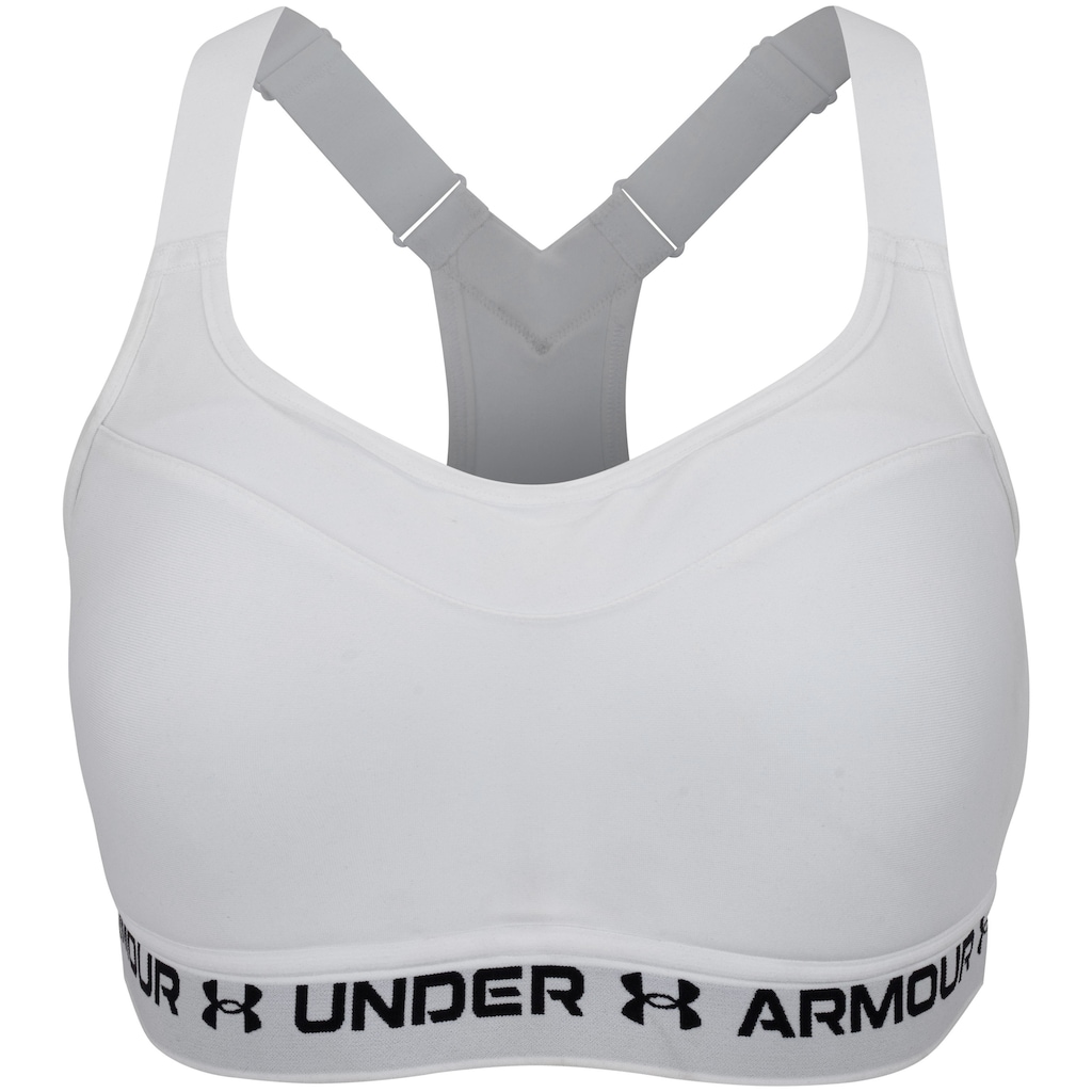 Top Fitness com Bojo Under Armour Alta Sustentação High Crossback Adulto