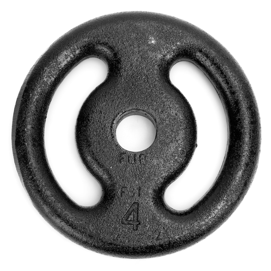 Anilha de Ferro Oxer 4 kg Vazada