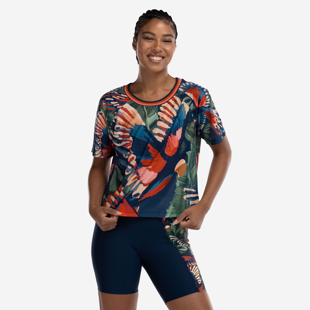 Imagem 3 do produto Camiseta Feminina Farm Dry Fit Vôo Pássaros