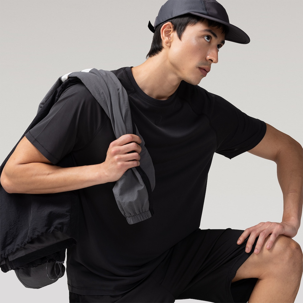 Camiseta Masculina ASICS Manga Curta Soft Casual