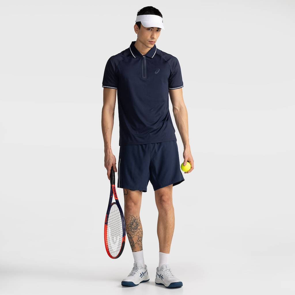 Imagem 3 do produto Camisa Polo ASICS Zíper Selado - Masculina