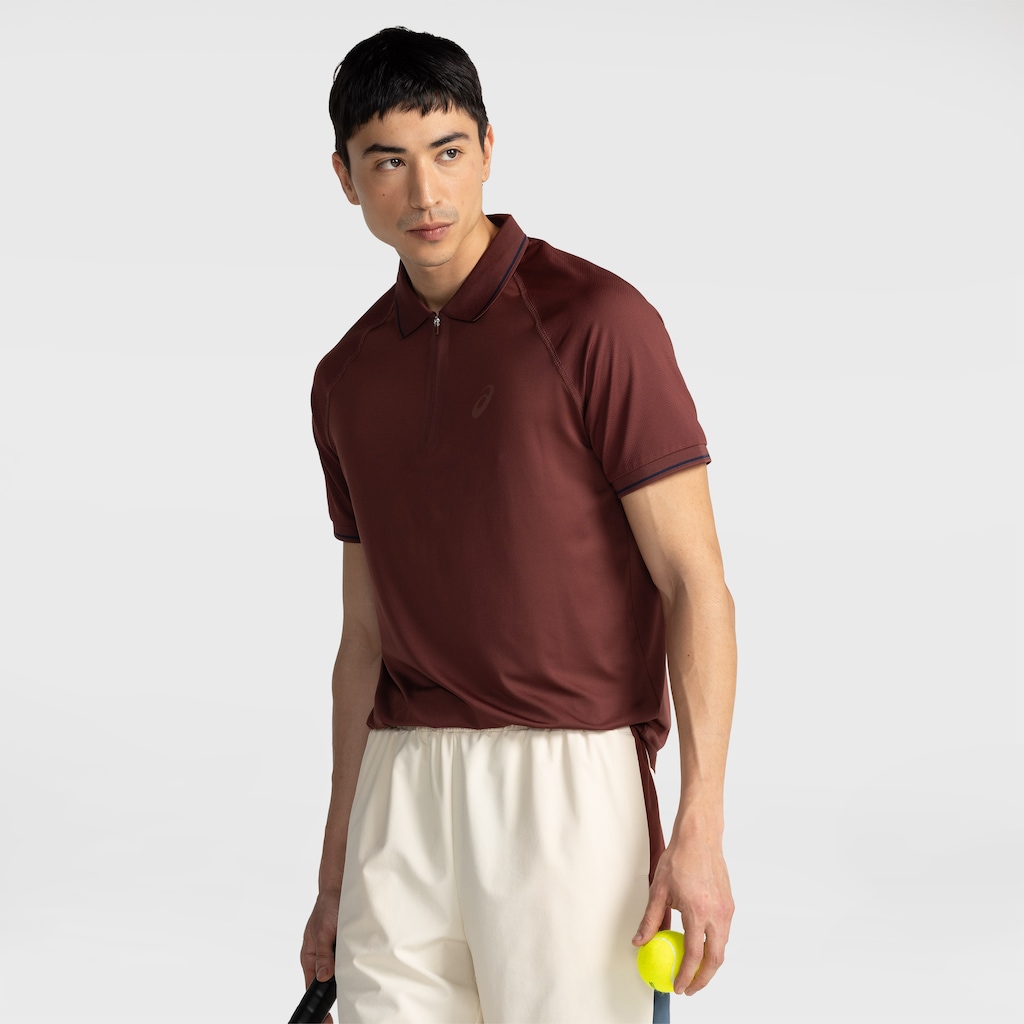 Imagem 2 do produto Camisa Polo ASICS Zíper Selado - Masculina