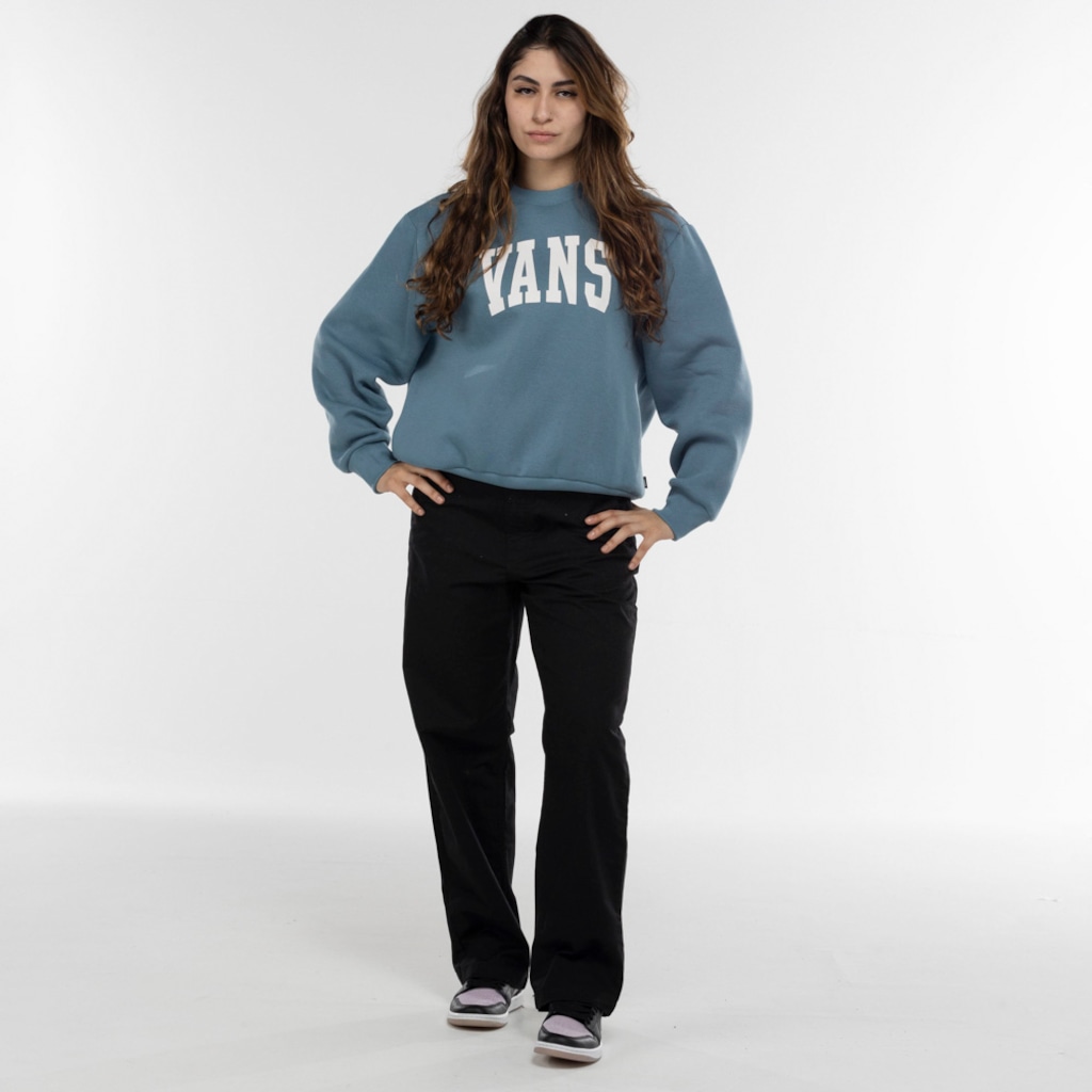 Imagem 1 do produto Blusa de Moletom Vans Stadium Loose Crew
