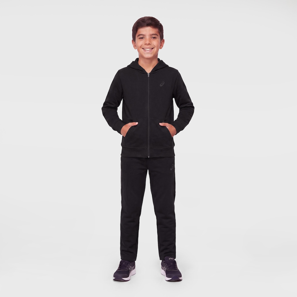 Imagem 2 do produto Conjunto de Agasalho Infantil ASICS Interlock Aberto