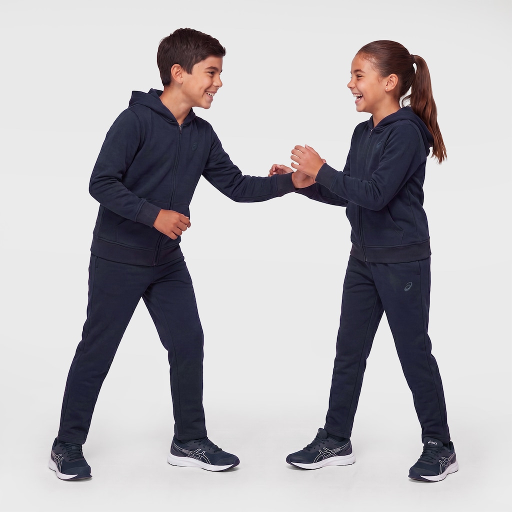 Conjunto de Agasalho Infantil ASICS Interlock Aberto
