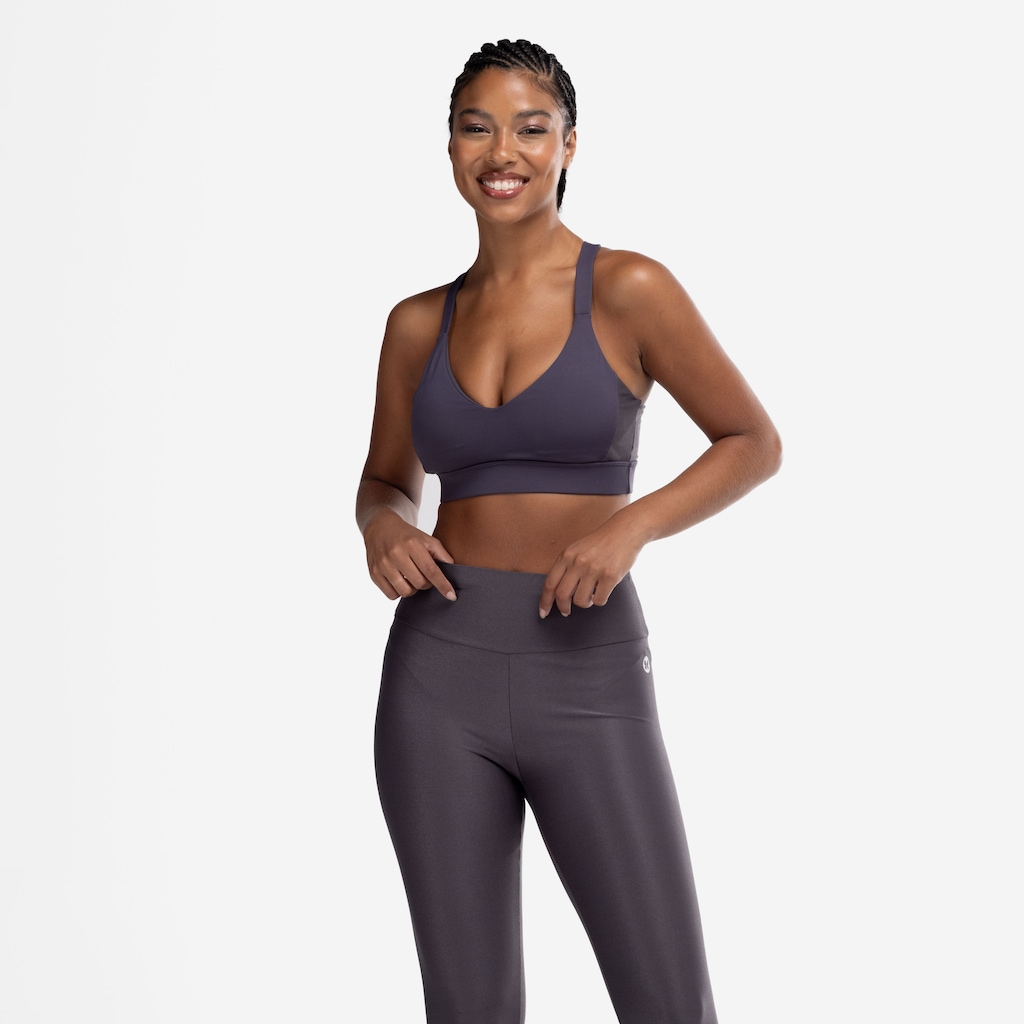 Imagem 4 do produto Top Fitness com Bojo Removível Vestem Média Sustentação Emma Adulto