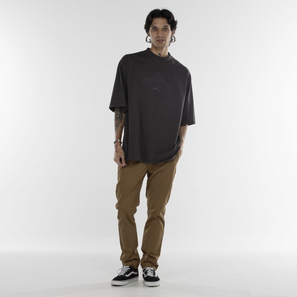 Imagem 2 do produto Camiseta Approve Manga Curta Oversized Cabron