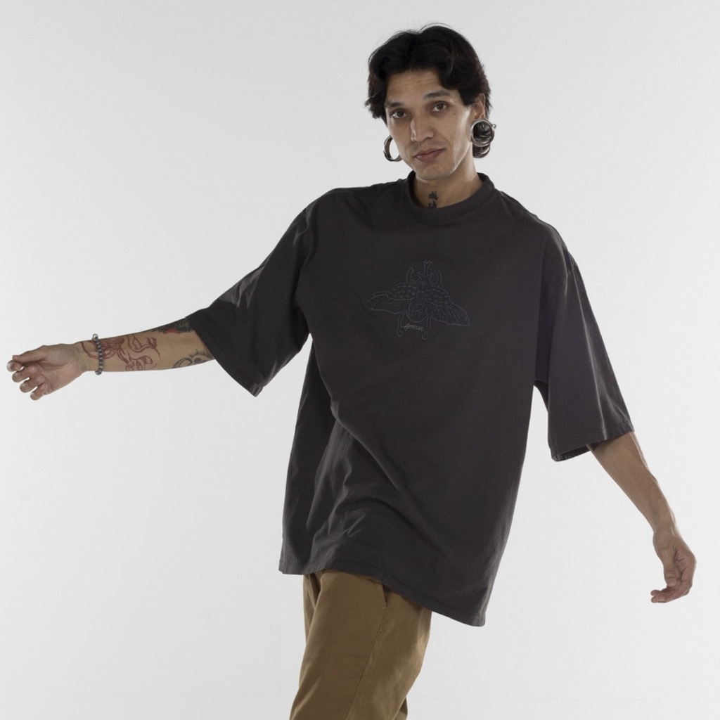 Imagem 3 do produto Camiseta Approve Manga Curta Oversized Cabron