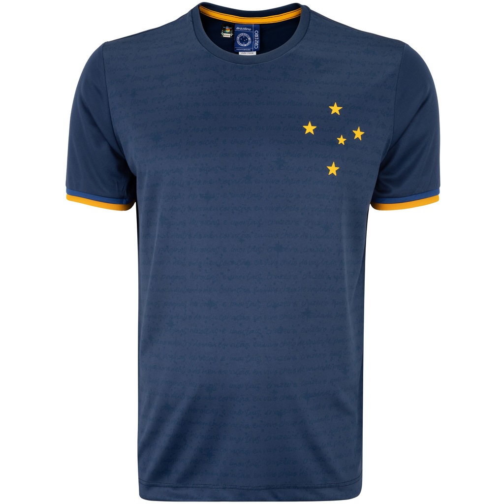 Camiseta do Cruzeiro Braziline Masculina Artilheiro - Foto 1