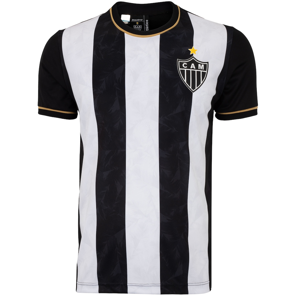 Camiseta do Atlético -MG Masculina Braziline Trevo - Foto 1