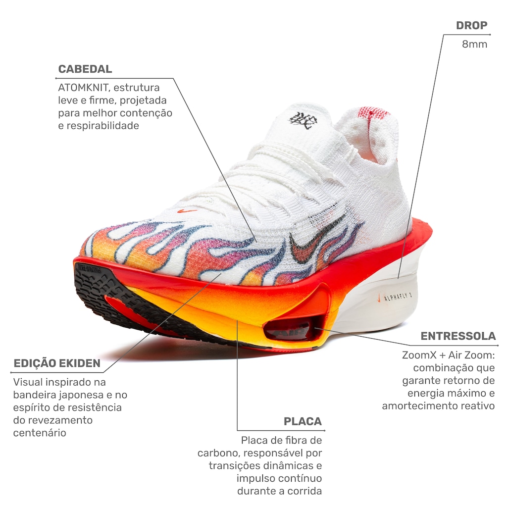 Tênis Nike Air Zoom Alphafly Next % 3 Masculino | Centauro