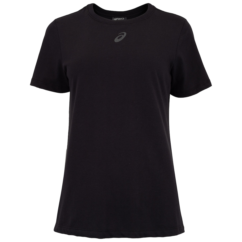 Camiseta Feminina ASICS Manga Curta Malha Spiral