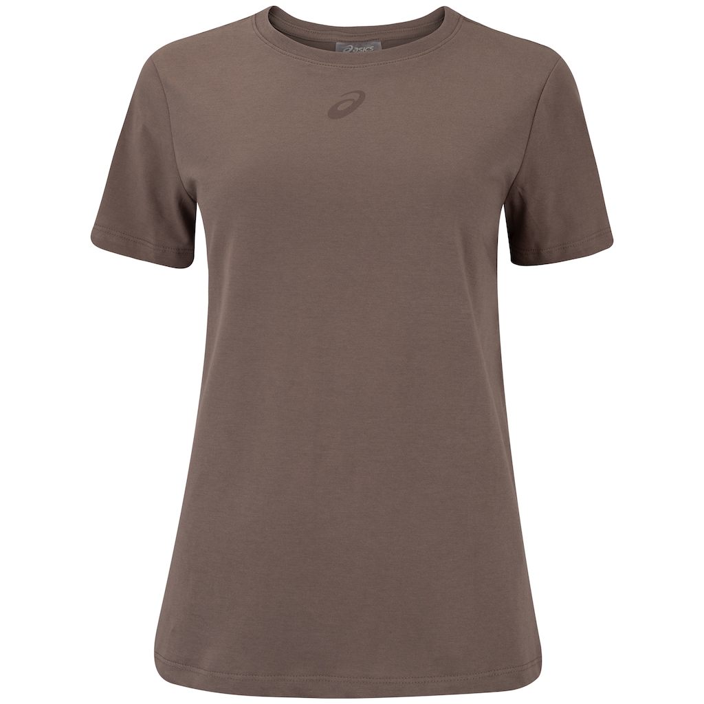 Camiseta Feminina ASICS Manga Curta Malha Spiral - Foto 1