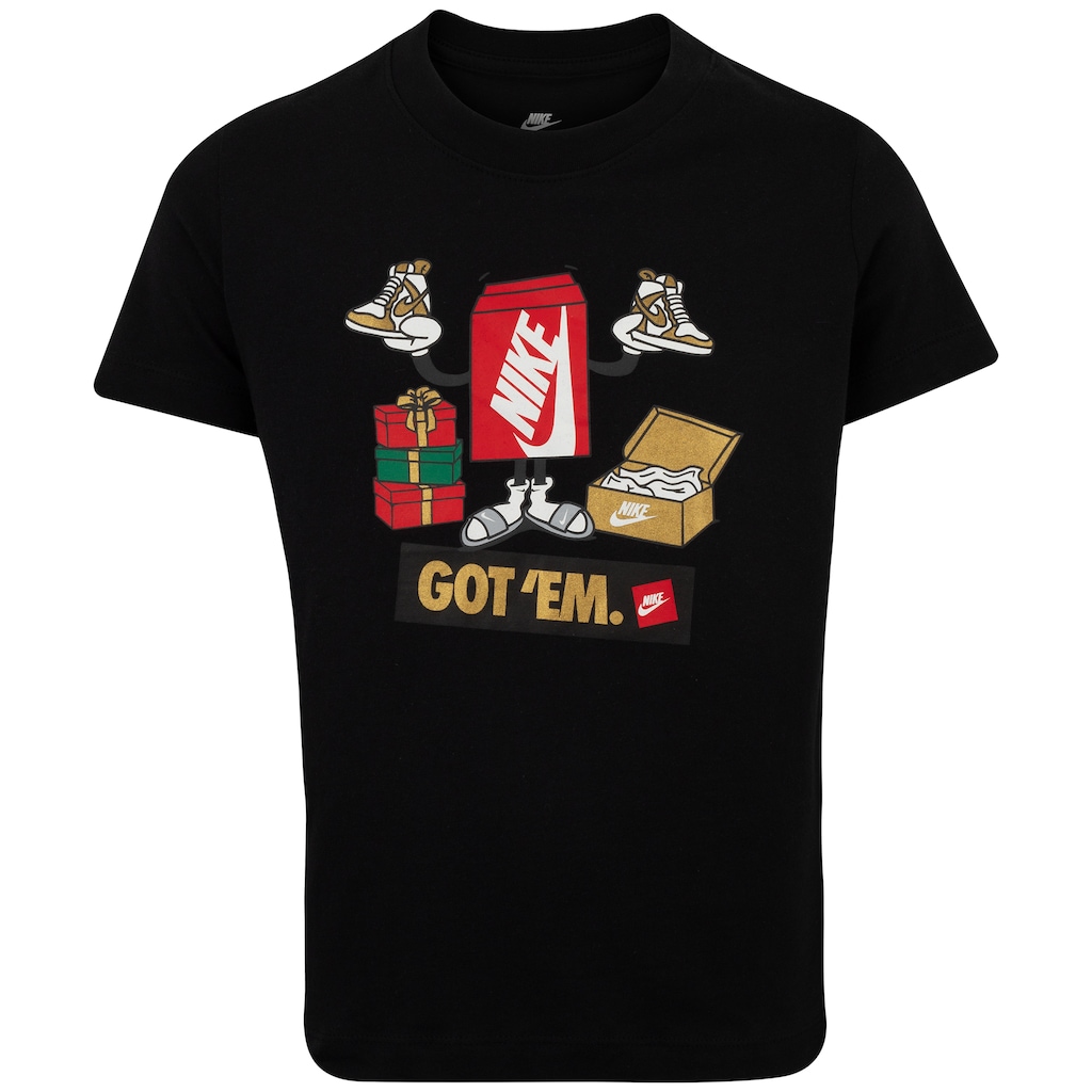 Camiseta Juvenil Nike Manga Curta Sportswear Boxy Got
