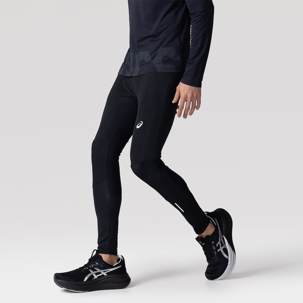 Calça ASICS Legging Compressão PWR Refletiva Masculina