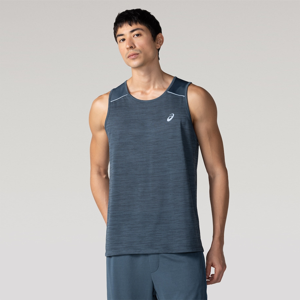 Camiseta Regata Masculina ASICS Mesh Respirável