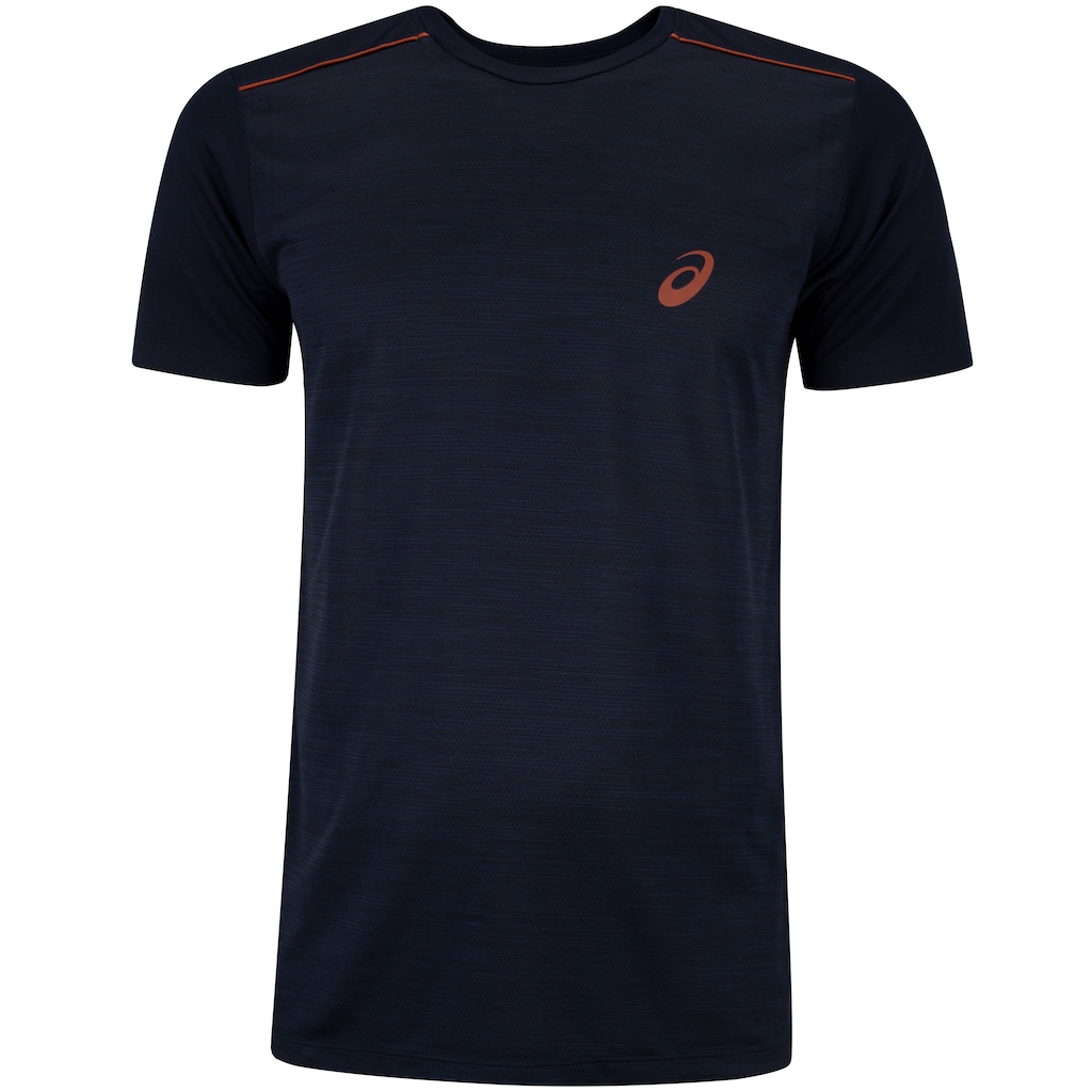 Camiseta Masculina ASICS Manga Curta Mesh Respirável Antiodor