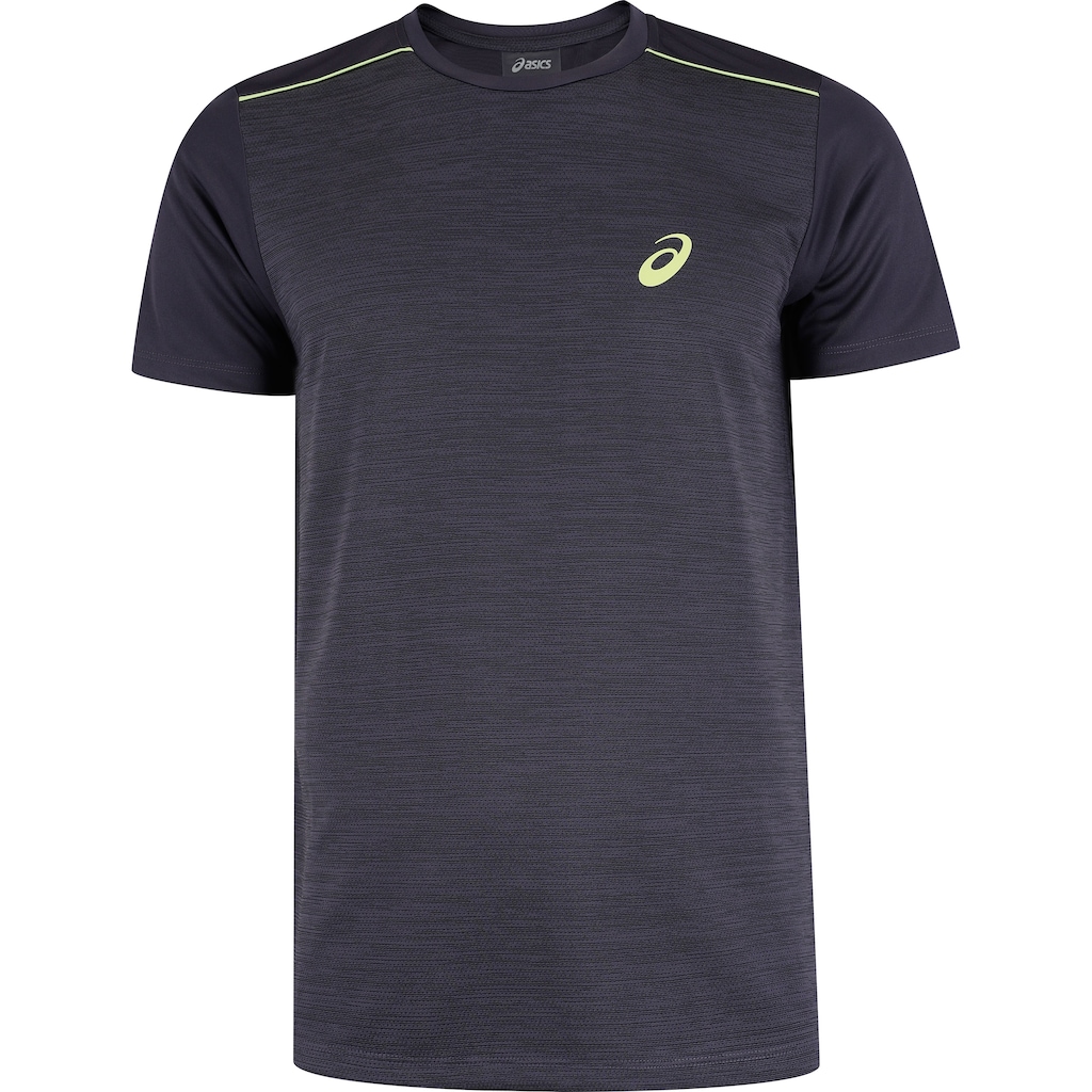 Camiseta Masculina ASICS Manga Curta Mesh Respirável Antiodor