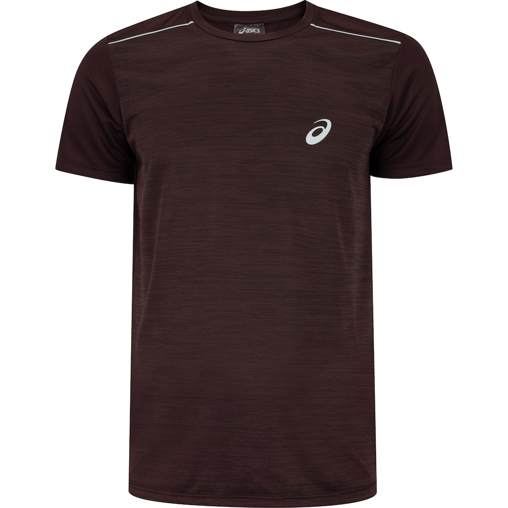 Camiseta Masculina ASICS Manga Curta Mesh Respirável Antiodor
