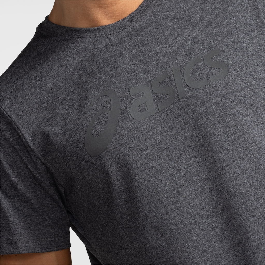 Camiseta Masculina ASICS Manga Curta Algodão Misto - Foto 4