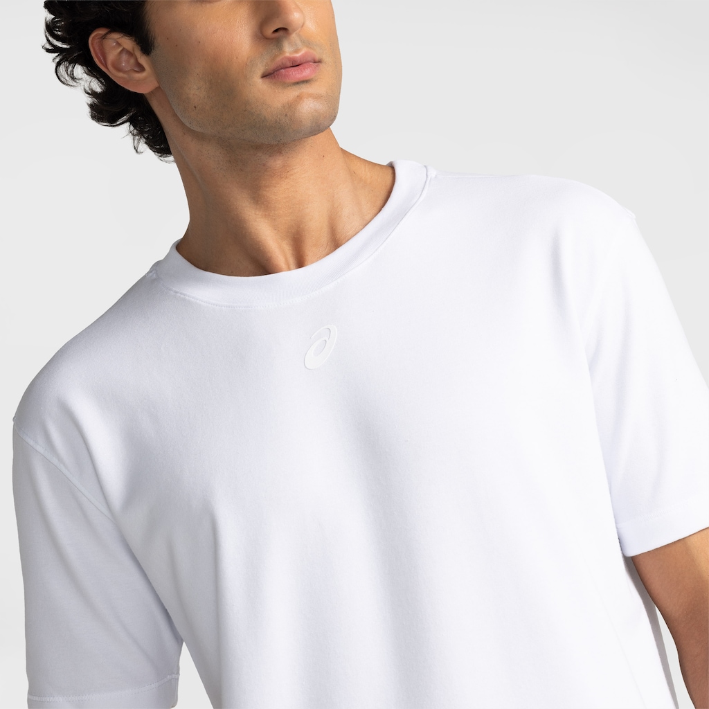 Camiseta Masculina ASICS Manga Curta Malha Dupla Box - Foto 4