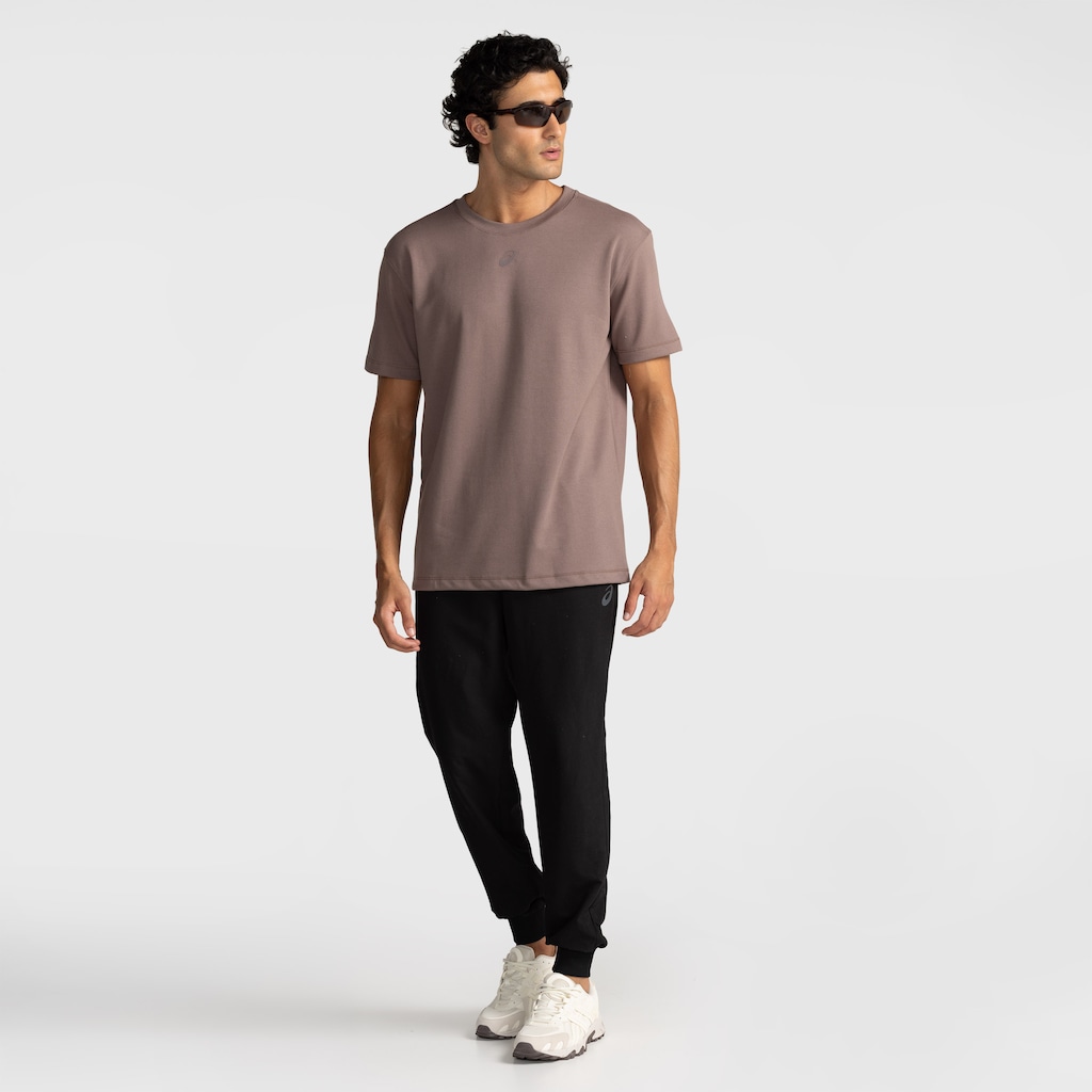 Camiseta Masculina ASICS Manga Curta Malha Dupla Box - Foto 3