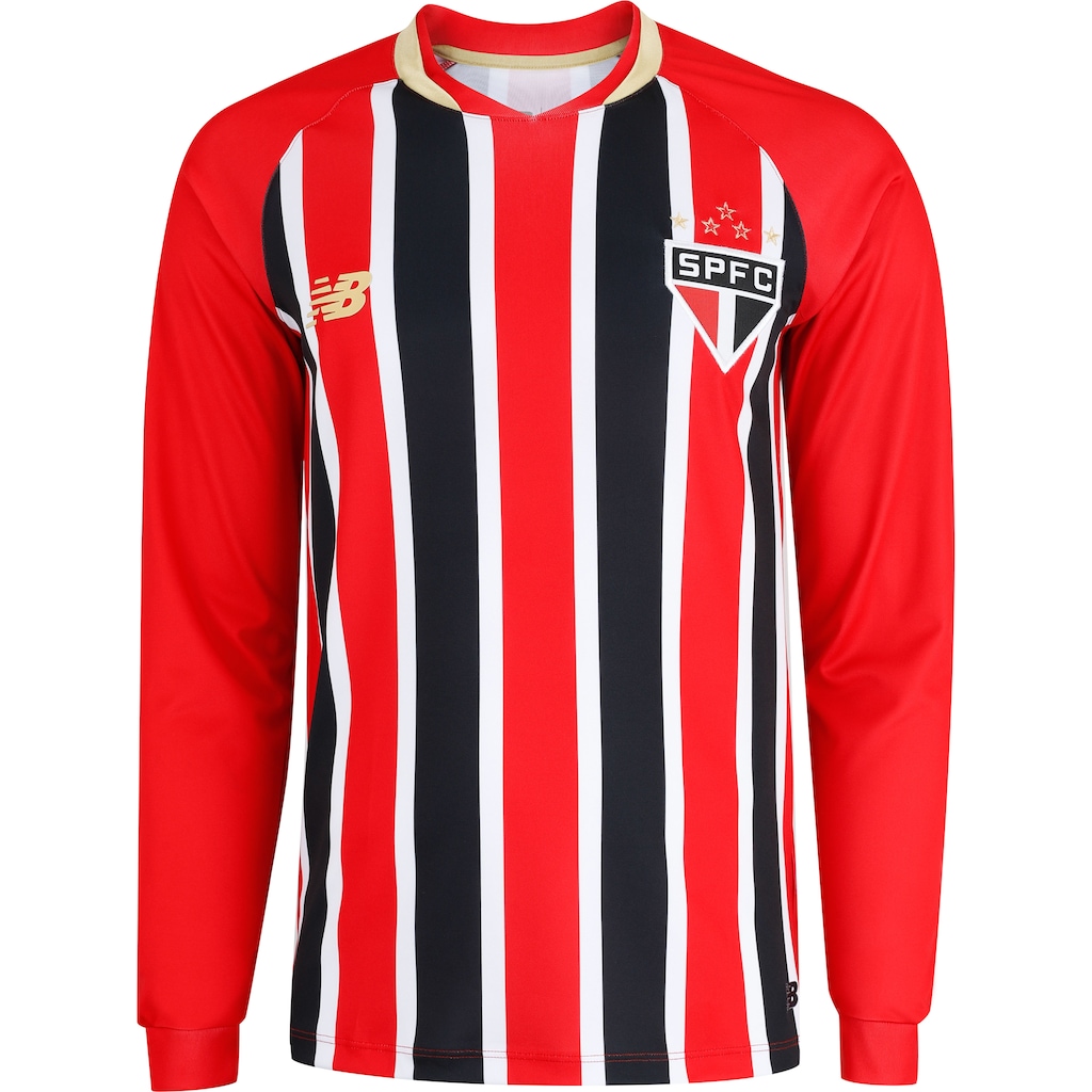 Camisa do São Paulo II 25/26 Away Manga Longa New Balance Unissex